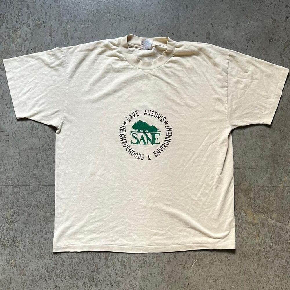 90s vintage single stitch SANE t shirt